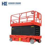 Self Propelled Scissor Lift Aerial Ua Haujlwm Platform